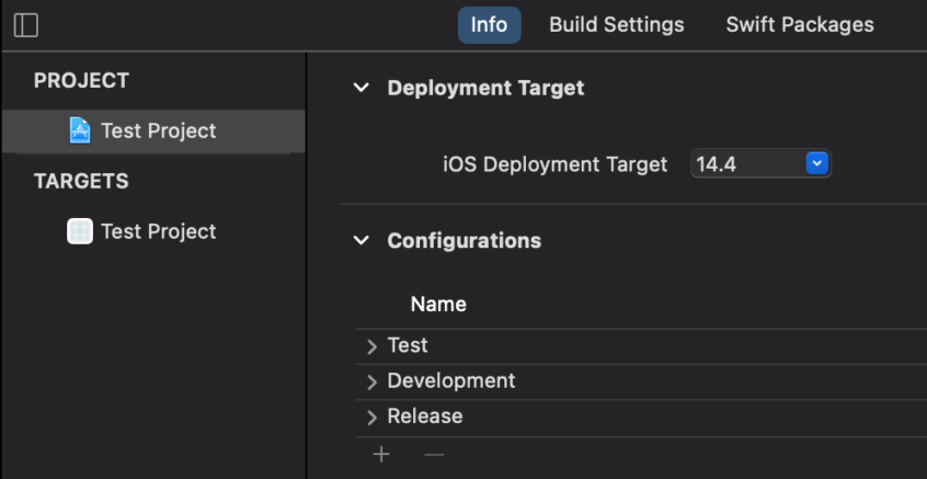 Create iOS Build Configurations for Test and Release - Carver Code